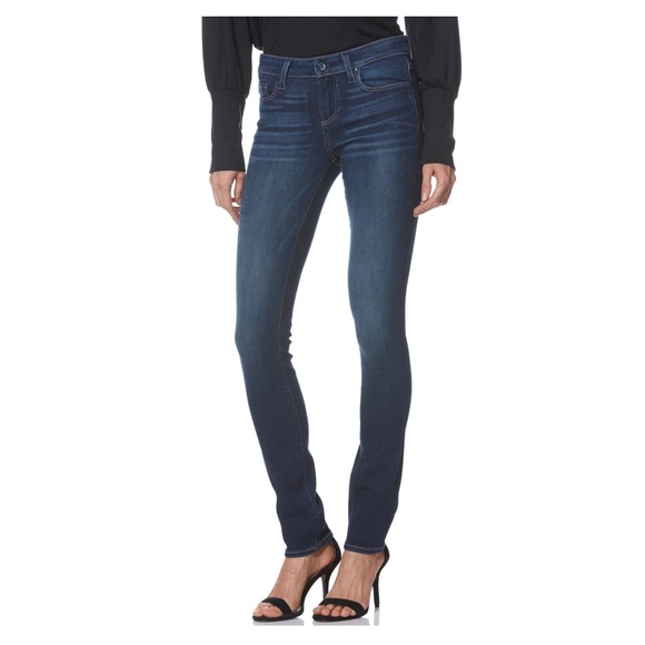 PAIGE Denim - PAIGE Skyline Skinny Jeans-Idlewild-Size 34